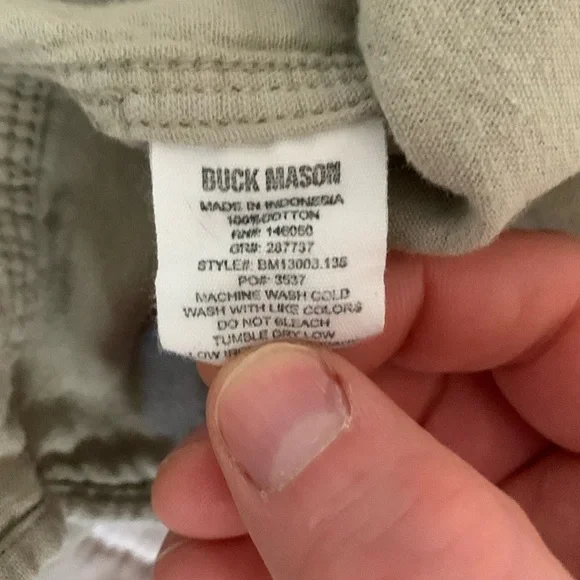 Buck Mason Double Weave Shirt, Small - Picture 4 of 9